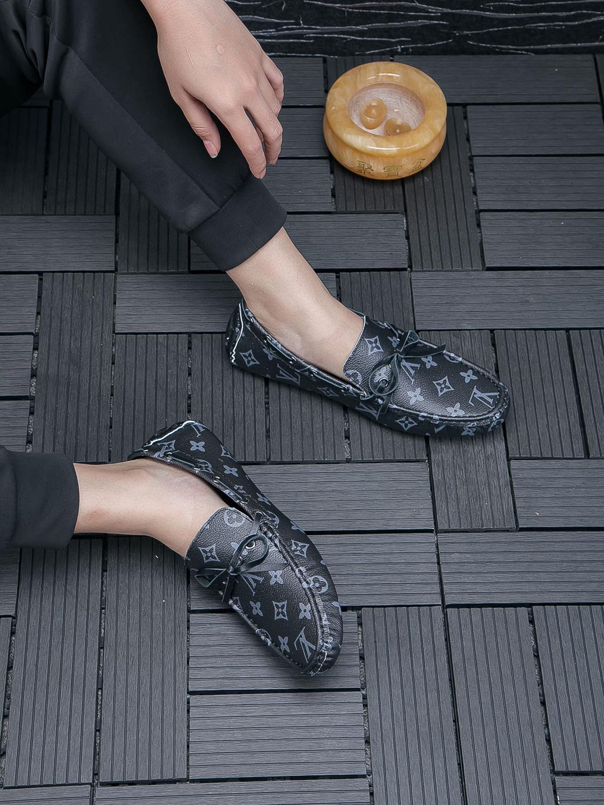 Louis Vuitton Monogram Driving Loafers — hero