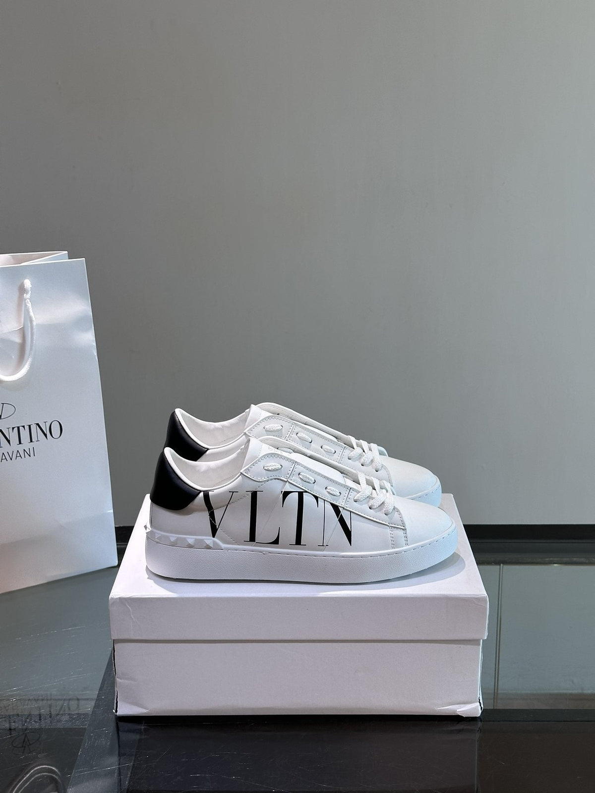 Valentino VLTN Stud Low-Top Sneakers — side